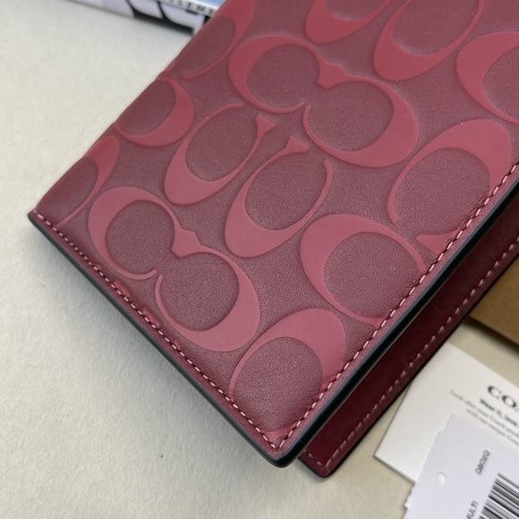 (New+Tag) Coach passport wallet case ‘rare’ limited edition (unisex) monogram - Picture 3 of 14